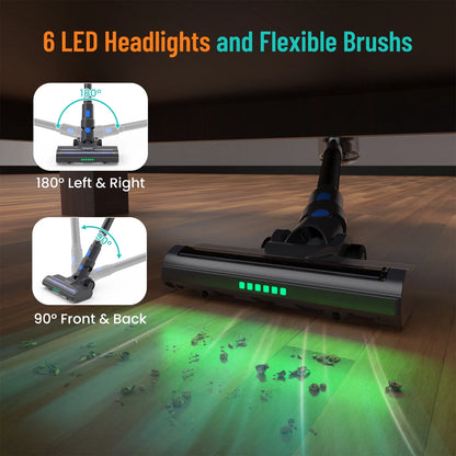 Vacuum Cleaner, Strong Suction Cordless Vacuum Cleaner, for Home Hardwood Floor
